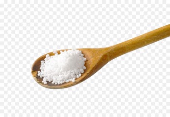 Tablespoon Fleur de sel Salt Teaspoon - A spoonful of salt photography 