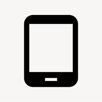 Tablet Android, hardware icon, outlined | Free Icons - rawpixel