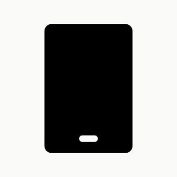 Tablet app icon psd for social media in solid… | Free stock illustration | High Resolution graphic