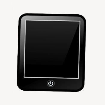 Tablet clipart, illustration vector. Free | Free Vector - rawpixel