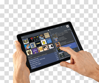 Tablet In Hands Png Image