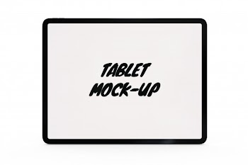 Tablet mock-up isolated Free Psd
