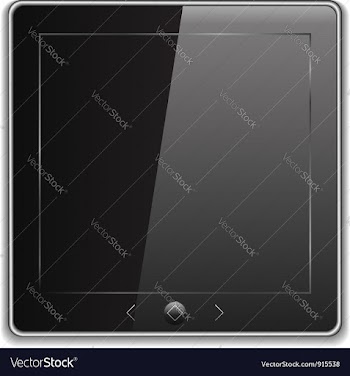  					Tablet PC Icon vector image														