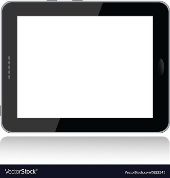 Tablet-pc vector image