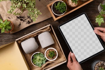 Tablet png screen mockup/screen mockup psd on… | Free stock illustration | High Resolution graphic