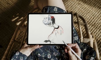 Tablet screen mockup, digital device | Free PSD Mockup - rawpixel