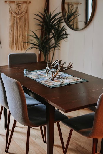 Tabletop Ornament on Top of Table