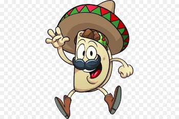 Taco Mexican cuisine Cartoon Clip art - Cartoon tacos 