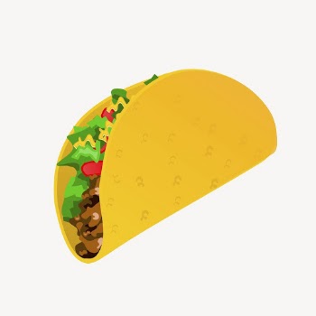 Taco sticker, food illustration psd. | Free PSD - rawpixel