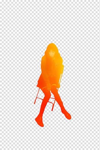 TAEYEON SNSD THIS IS CHRISTMAS, woman sitting down illustration transparent background PNG clipart