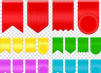 Tag Illustration, Price tag of various colors transparent background PNG clipart