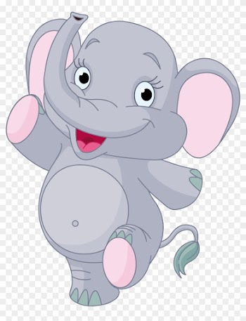 Tags By Word - Cute Baby Elephant Cartoons