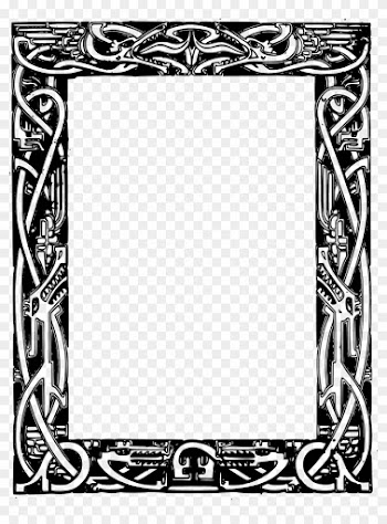 Tags For Help - Celtic Frame Png