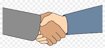 Tags For Help - People Shaking Hands Clip Art