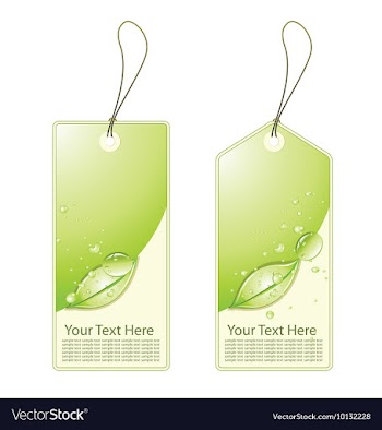 Tags vector image