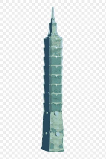 Taipei 101 tower png sticker | Free PNG - rawpixel