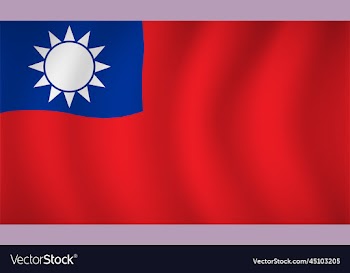 taiwan flag background