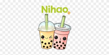 Taiwan Milk Tea Png - Mango Bubble Tea Clipart