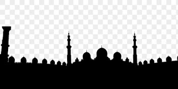 Taj Mahal mosque png silhouette | Free PNG - rawpixel
