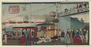 Takanawa tetsudō jōkisha no zenzu. | Free Photo - rawpixel