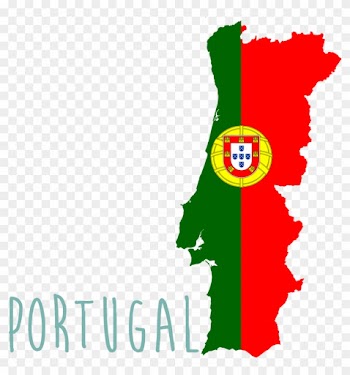 Take A Mission Trip To The Beautiful Northern Region - Portugal Map With Flag