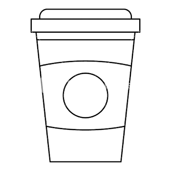 Take out coffee cup icon. Outline illustration of take out coffee ...