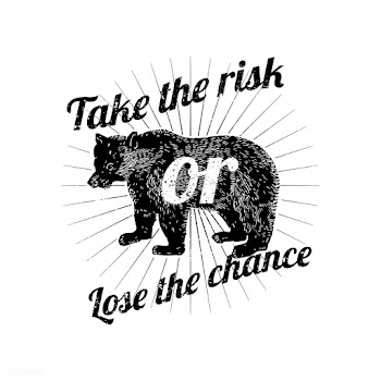 Take risks badge | Free stock vector - 562988