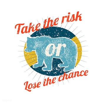 Take risks logo illustration | Free stock vector - 563005