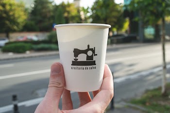 Takeaway coffee cup