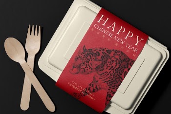 Takeaway container mockup, Chinese food | Free PSD Mockup - rawpixel