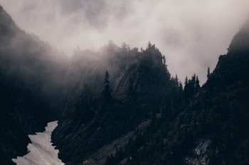 Taken in the basin of the Big Four Ice Caves
