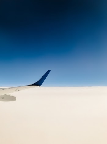 Taken on a sunny day in the middle of the sky somewhere between France and Ukraine. 