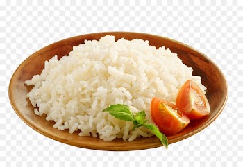 Takikomi gohan Cooked rice White rice - A dish of white rice 