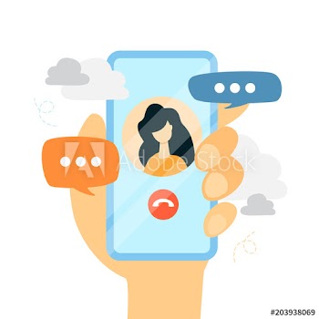 Talking on phone