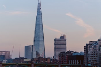Tall Building Surrounded by Structures