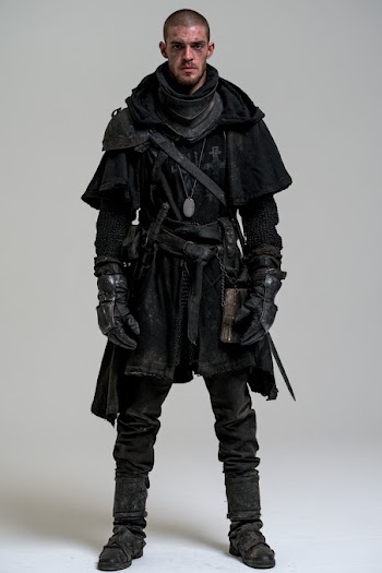 Tall Young Monster Hunter Inquisitor Costume Reference