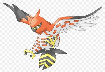 Talonflame Fletchling Fletchinder Flying Noivern - firer silhouette 