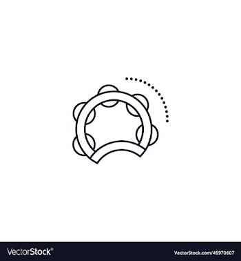 tambourine creative icon from music icons
