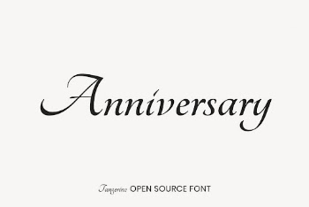 Tangerine open source font by Toshi | Free Font Add-on - rawpixel