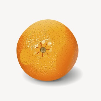 Tangerine sticker, fruit illustration psd. | Free PSD - rawpixel