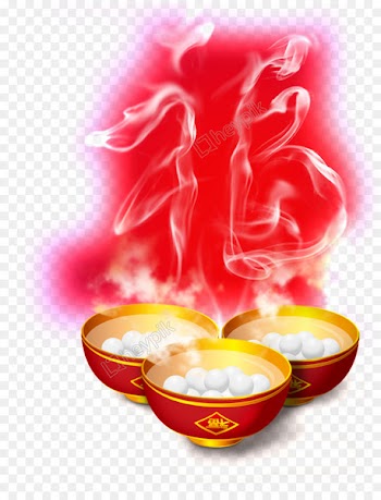 Tangyuan, Lantern Festival, Festival, Heart, Food PNG