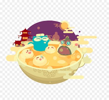 Tangyuan, Lantern Festival, Icon Design, Cartoon, Animation PNG