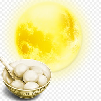 Tangyuan Lantern Festival Moon - Lantern Moon with dumplings 