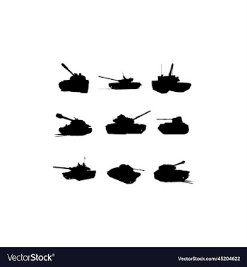 tank army silhouette design