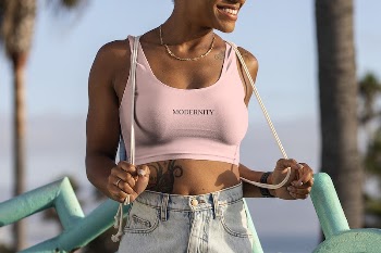Tank top mockup, customizable casual | Free PSD Mockup - rawpixel