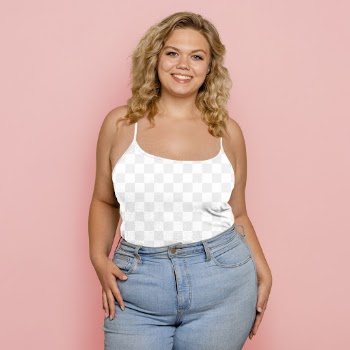 Tank top mockup png, women's | Free PNG Mockup - rawpixel