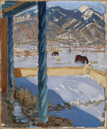 Taos home in sunlight, 1925, | Free Photo - rawpixel
