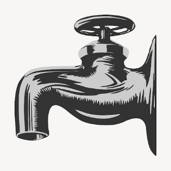 Tap collage element, water utility | Free PSD - rawpixel