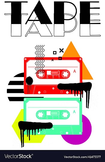 tape t shirt design