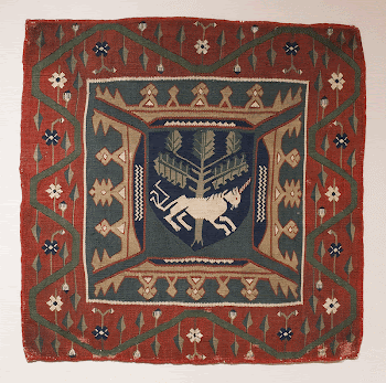 Tapestry panel showing coat of arms | Free Photo - rawpixel